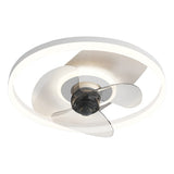 Modern 20 Inch Low Profile Inverter Ceiling Fan Light with Remote Control and Stepless Dimming
