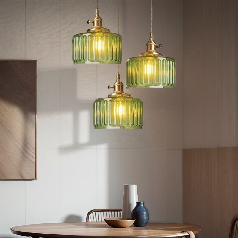 Vintage Crystal Hanging Lamp