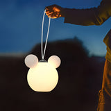 Portable 3D Animal Shape Outdoor Hanging Lantern Waterproof USB Rechargeable LED Garden Light