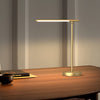 Nordic Copper Adjustable LED Desk Lamp Minimalist Task Light for Home Office and Study