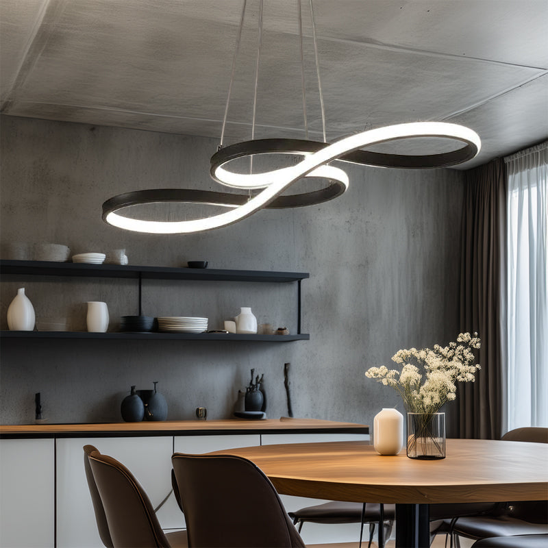 Modern Musical Notes Design LED Pendant Lamp