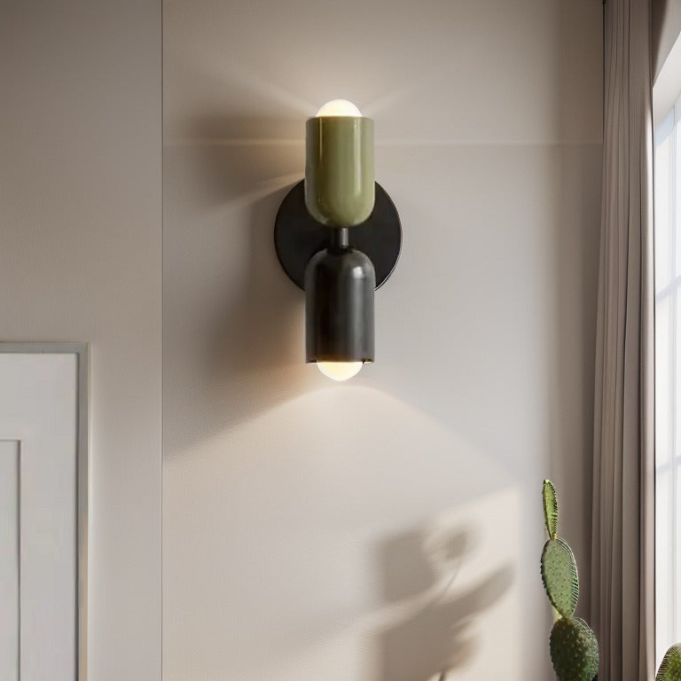 Allo Living Double-ended Two-color Candle Wall Light