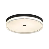 Dimmable Circular LED Ceiling Light with Acrylic Shade and Modern Minimalist Design
