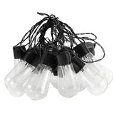 40 LED Retro Bulb Solar String Lights USB Rechargeable Warm White Outdoor Garden Hanging Decor
