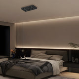Modern Geometric Ultra Thin LED Ceiling Light with Honeycomb Anti Glare Filter