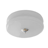 Modern Nordic Round Glass Drum LED Ceiling Light Fixture with Three Step Dimming Control