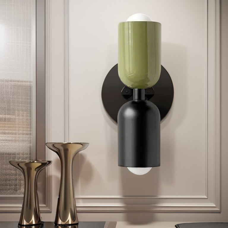 Allo Living Double-ended Two-color Candle Wall Light