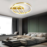 Geometric Cluster LED Ceiling Light Modern Flush Mount Fixture for Dining Room