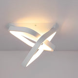 Minimalist Geometric LED Flush Mount Ceiling Light for Modern Hallways and Bedrooms