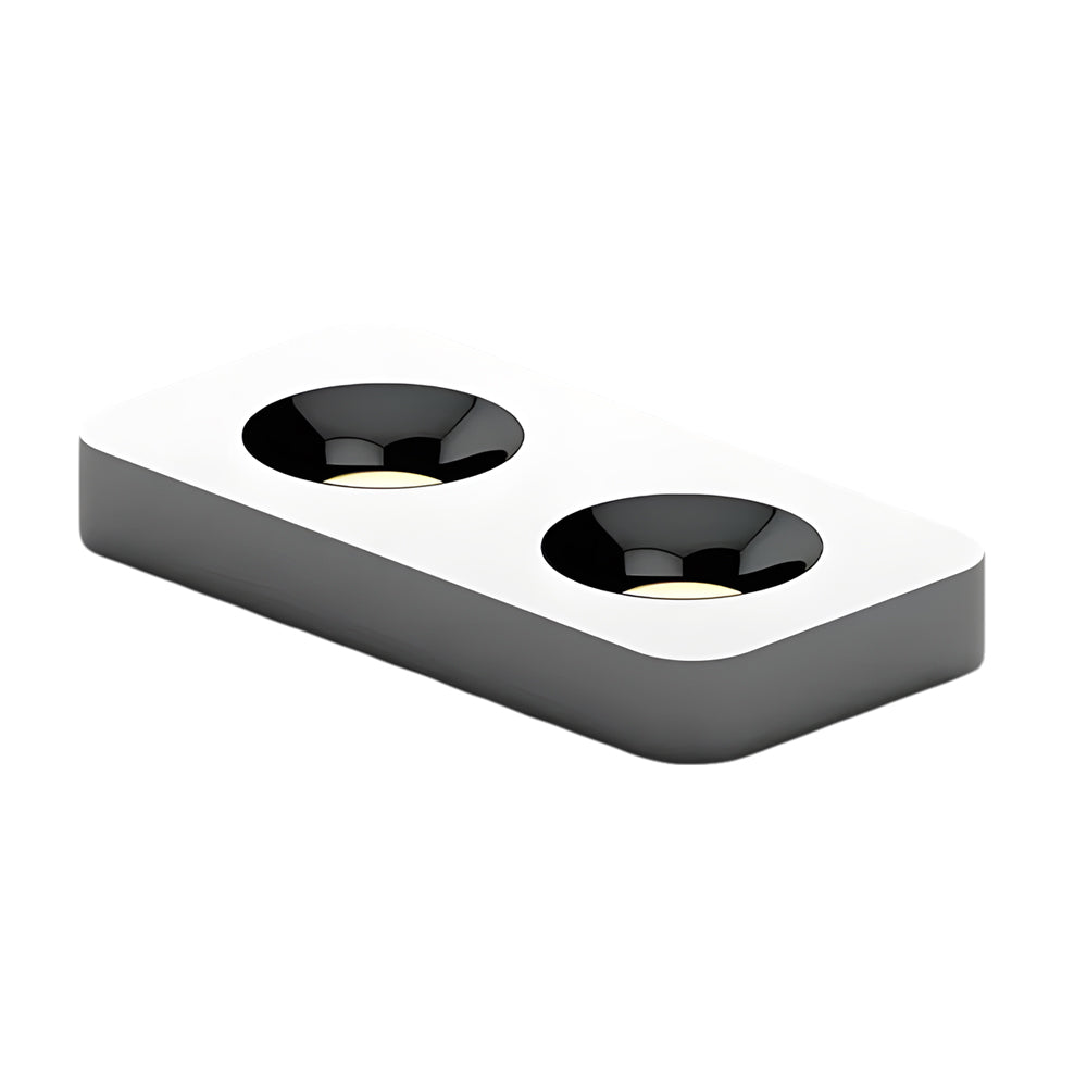 Modern Geometric Ultra Thin LED Ceiling Light with Honeycomb Anti Glare Filter