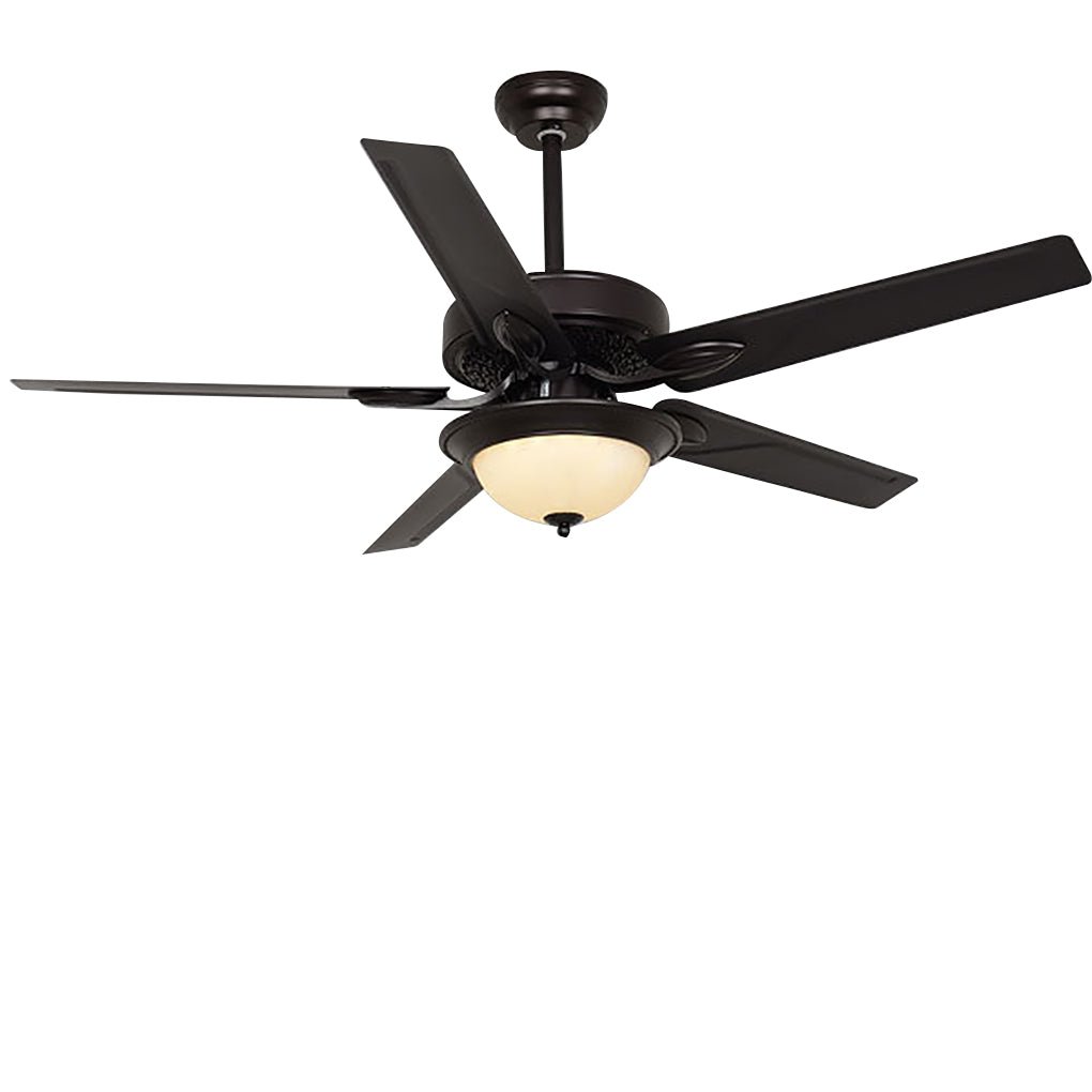 52 Inch LED Ceiling Fan with Remote Control Quiet Reversible DC Motor Dimmable Lighting