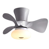 Nordic Style Macaron Color LED Ceiling Fan with Inverter Motor and Remote Control Dimming