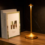 Portable Mushroom LED Cordless Table Lamp Rechargeable Bedside Light for Modern Living Room Decor