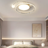 Modern Nordic 20 Inch LED Ceiling Light Dimmable with Remote and 3 Step Dimming Flush Mount