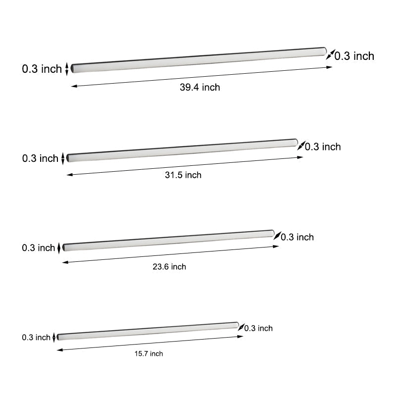 6 Pack Modern Surface Mounted LED Strip Lights for Cabinets and Wardrobes 12V Energy Efficient Lighting
