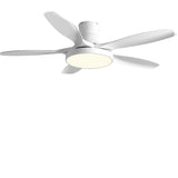 60 Inch Modern Ceiling Fan with LED Light and Remote Control 6 Speed Reversible DC Motor