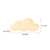 Modern Cloud Shaped LED Ceiling Light with 3 Color Dimming for Kids Bedroom and Nursery