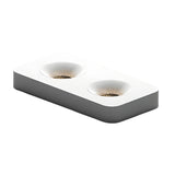 Modern Geometric Ultra Thin LED Ceiling Light with Honeycomb Anti Glare Filter