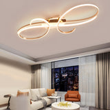 Modern Music Note LED Ceiling Light Artistic Musical Symbols Flush Mount Fixture for Living Room