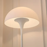Modern White Mushroom Dome Floor Lamp with 3 Step Dimmable Color Temperature