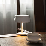 Modern Cordless Aluminum Table Lamp Touch Dimmable Rechargeable Battery LED Desk Light