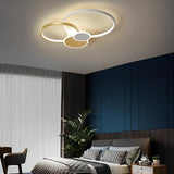 Contemporary Geometric LED Circle Cluster Flush Mount Ceiling Light for Modern Interiors