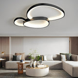 Modern Minimalist Geometric Square LED Ceiling Light with Three Level Dimming