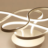 Modern Music Symbol Linear LED Ceiling Light Fixture for Contemporary Living Spaces 29 Inch