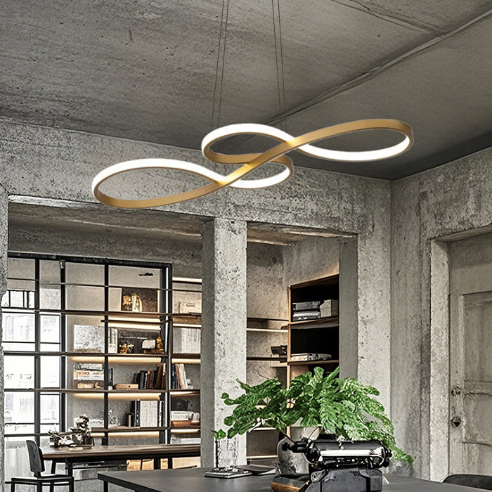 Modern Musical Notes Design LED Pendant Lamp