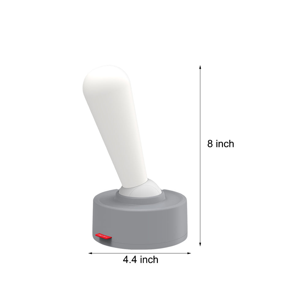 Modern LED Bedside Table Lamp USB Rechargeable Night Light with Toggle Switch Control