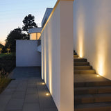 8 Pack Solar Powered LED Outdoor Deck Lights Waterproof Stainless Steel Step Lighting for Stairs