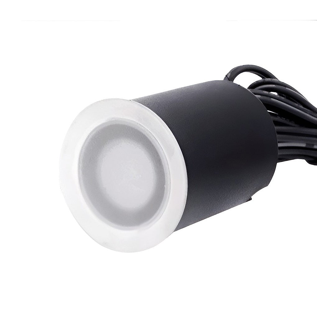 8 Pack Solar Powered LED Outdoor Deck Lights Waterproof Stainless Steel Step Lighting for Stairs