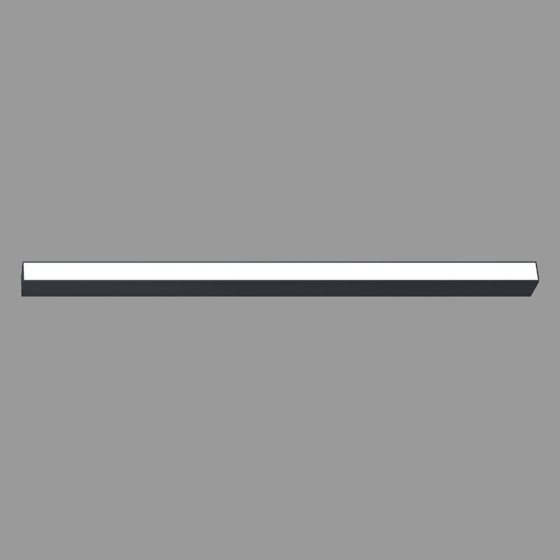 Modern Linear Magnetic Floating LED Ceiling Light with Minimalist Aluminum Design
