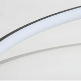Modern Circular Ring LED Ceiling Light Nordic Style Flush Mount with 3 Step Color Dimming