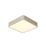Nordic LED Flush Mount Ceiling Light with 3 Color Dimming for Modern Interiors