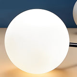 Smart LED Globe Floor Lamp with App Control 16 Color RGB Lighting and Black Metal Finish