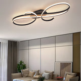Modern Music Note LED Ceiling Light Artistic Musical Symbols Flush Mount Fixture for Living Room