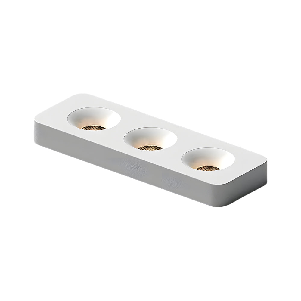 Modern Geometric Ultra Thin LED Ceiling Light with Honeycomb Anti Glare Filter