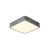 Nordic LED Flush Mount Ceiling Light with 3 Color Dimming for Modern Interiors