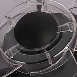 Modern Low Profile Bladeless Ceiling Fan with 3 Color Dimmable LED Light and Remote Control