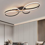 Modern Music Note LED Ceiling Light Artistic Musical Symbols Flush Mount Fixture for Living Room