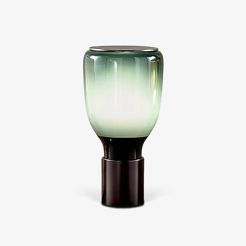Acquerelli Glass Table Lamp Modern Hand Blown Watercolor Desk Light for Nightstand