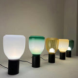 Acquerelli Glass Table Lamp Modern Hand Blown Watercolor Desk Light for Nightstand