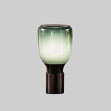 Acquerelli Glass Table Lamp Modern Hand Blown Watercolor Desk Light for Nightstand
