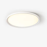 Modern Round Acrylic LED Flush Mount Ceiling Light for Living Room and Kitchen