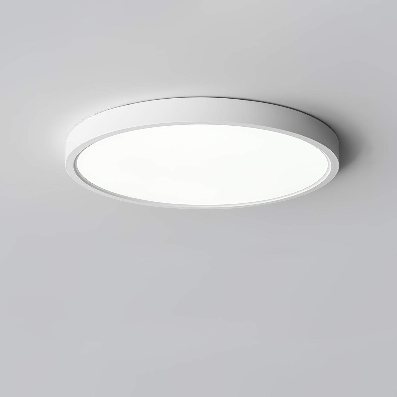 Modern Ultra Slim Round LED Ceiling Light Flush Mount Minimalist Acrylic Fixture