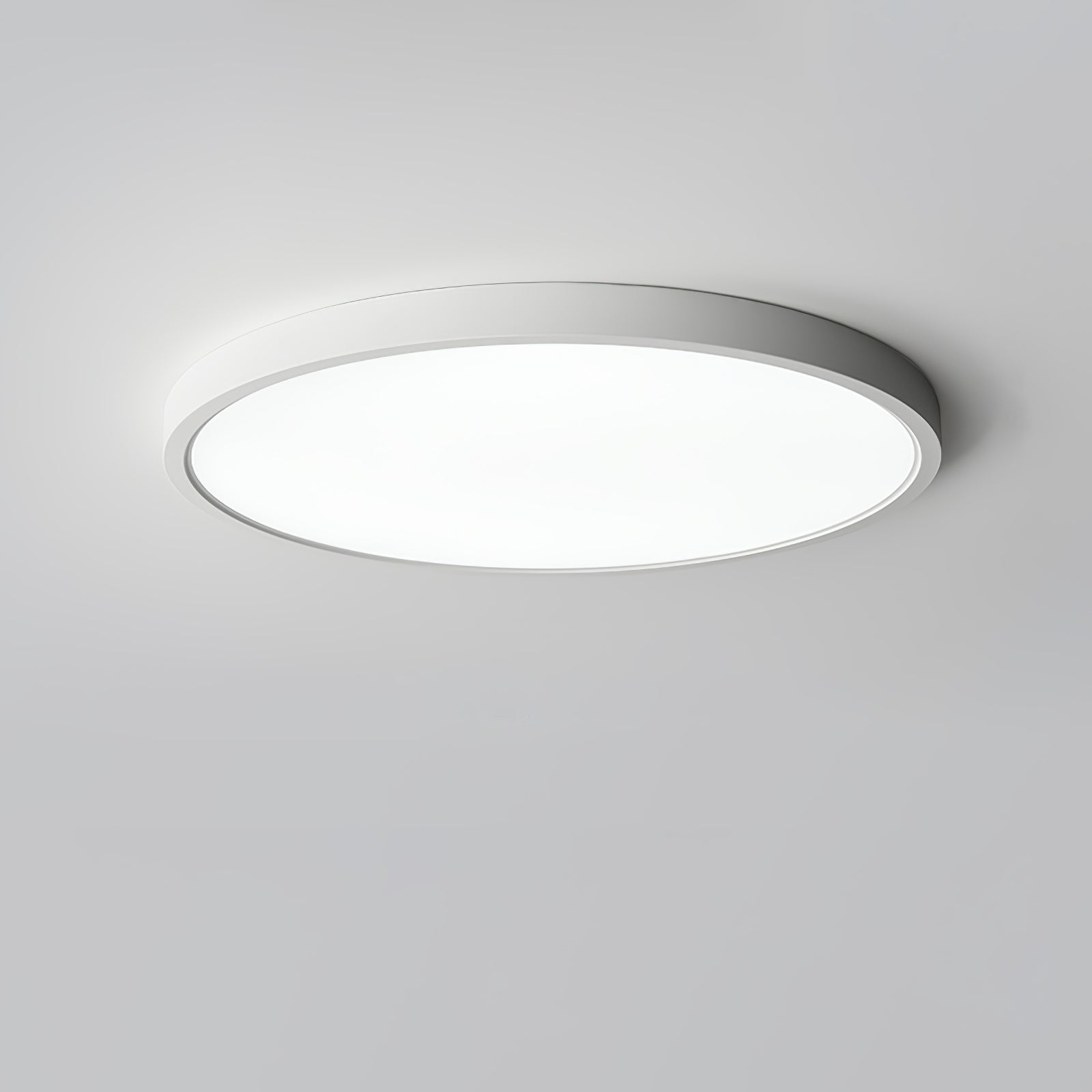 Modern Ultra Slim Round LED Ceiling Light Flush Mount Minimalist Acrylic Fixture