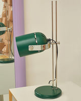 Modern Adjustable Height Metal Desk Lamp with Pivoting Head for Home Office