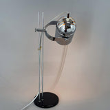 Modern Adjustable Height Metal Desk Lamp with Pivoting Head for Home Office