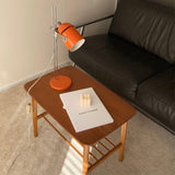 Modern Adjustable Height Metal Desk Lamp with Pivoting Head for Home Office